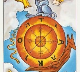 Die Bedeutung der Tarot-Karten das Schicksalsrad